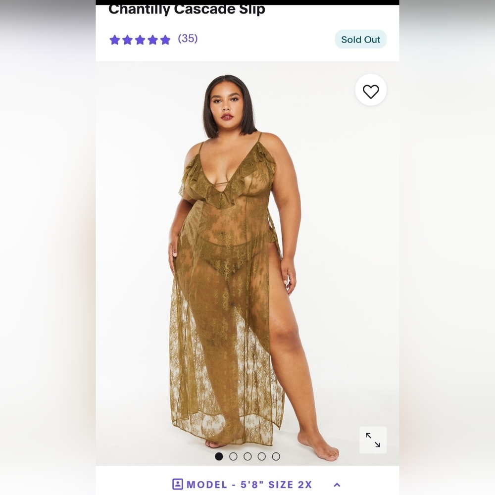 NWOT SavageXFenty 2 piece lingerie set